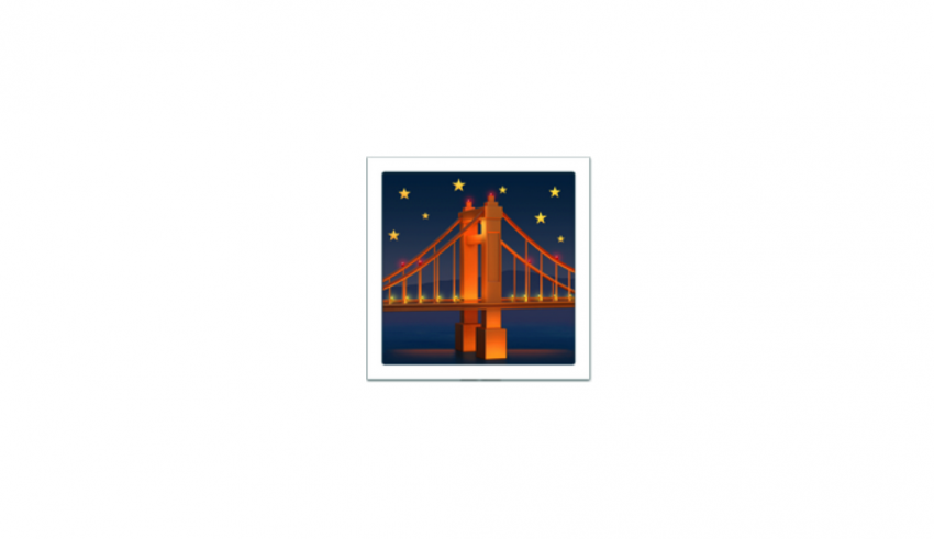 San francisco golden gate bridge postcard.