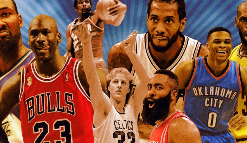 The best nba players of all time.