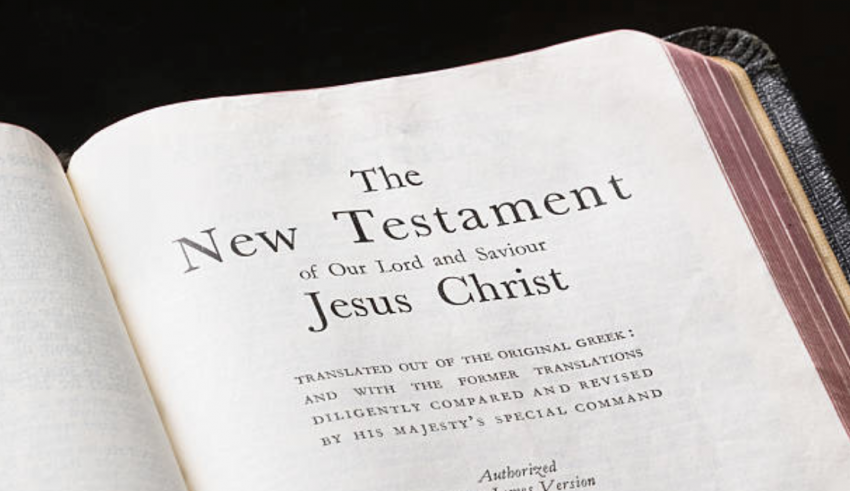 The new testament of our lord jesus christ.