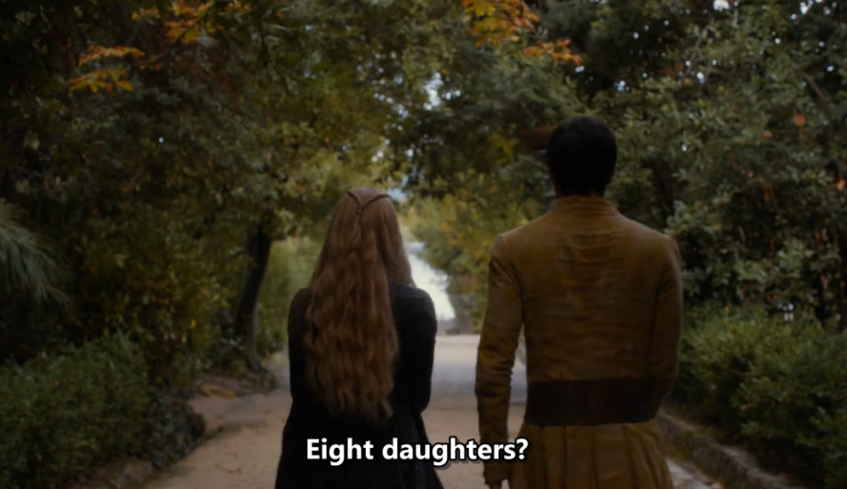 How many daughters did Oberyn Martell have? 1