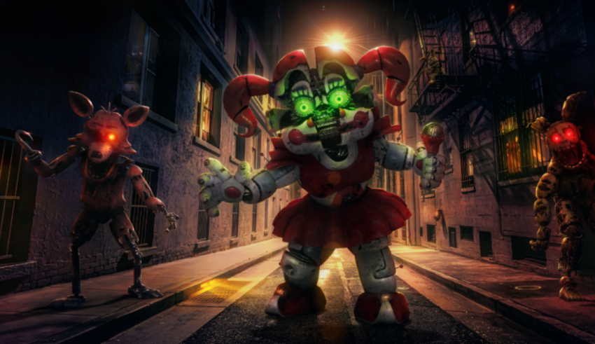 Five nights at freddy's.