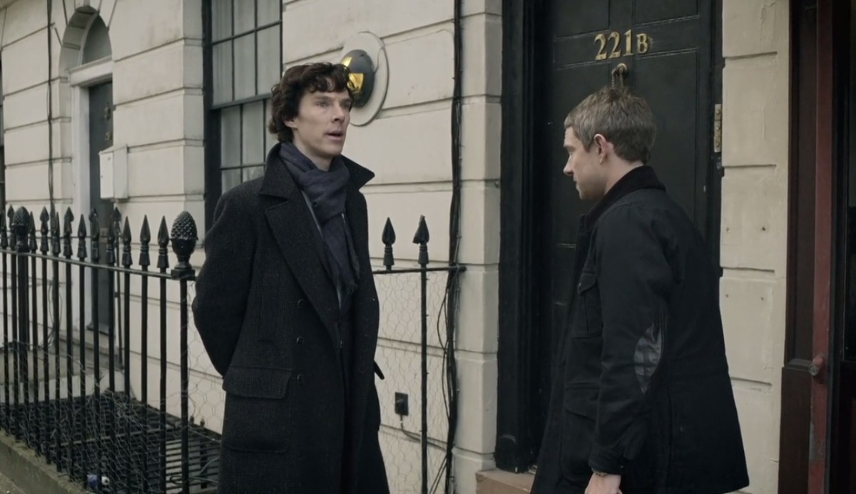 What was the address of Sherlock and Dr. Watson? 1