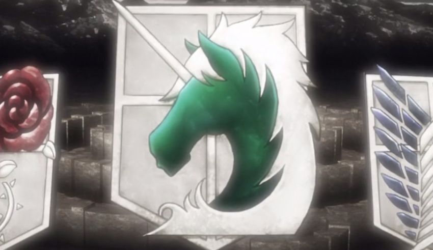 Attack on titan emblems.
