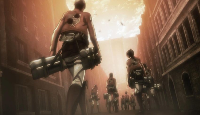 Attack on titan hd wallpaper.