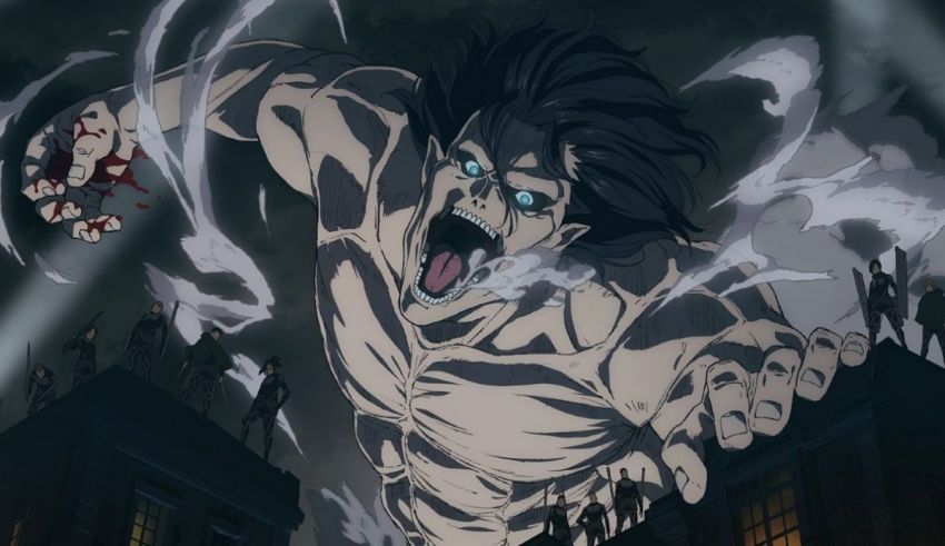An anime character with a sword in his hand.
