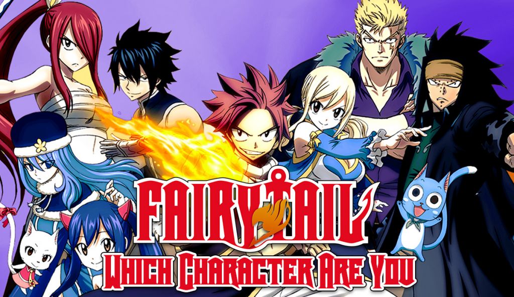 Quem você seria em Fairy Tail de acordo com a sua personalidade?!