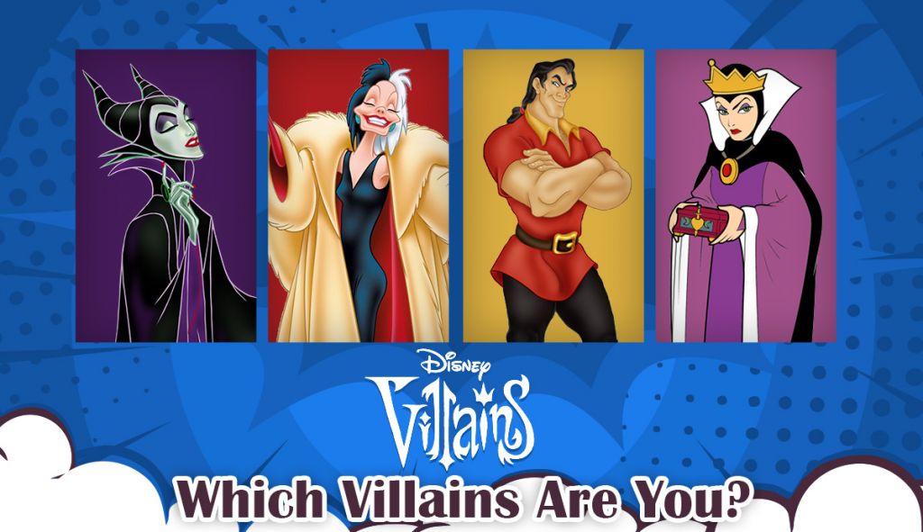 Which Disney Villain Are You? Let's Match You By 20 Factors