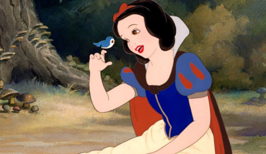 Snow white and the seven dwarfs.