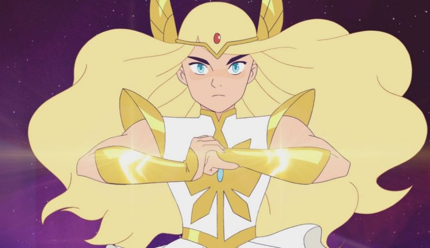 A cartoon image of a princess with long blonde hair.