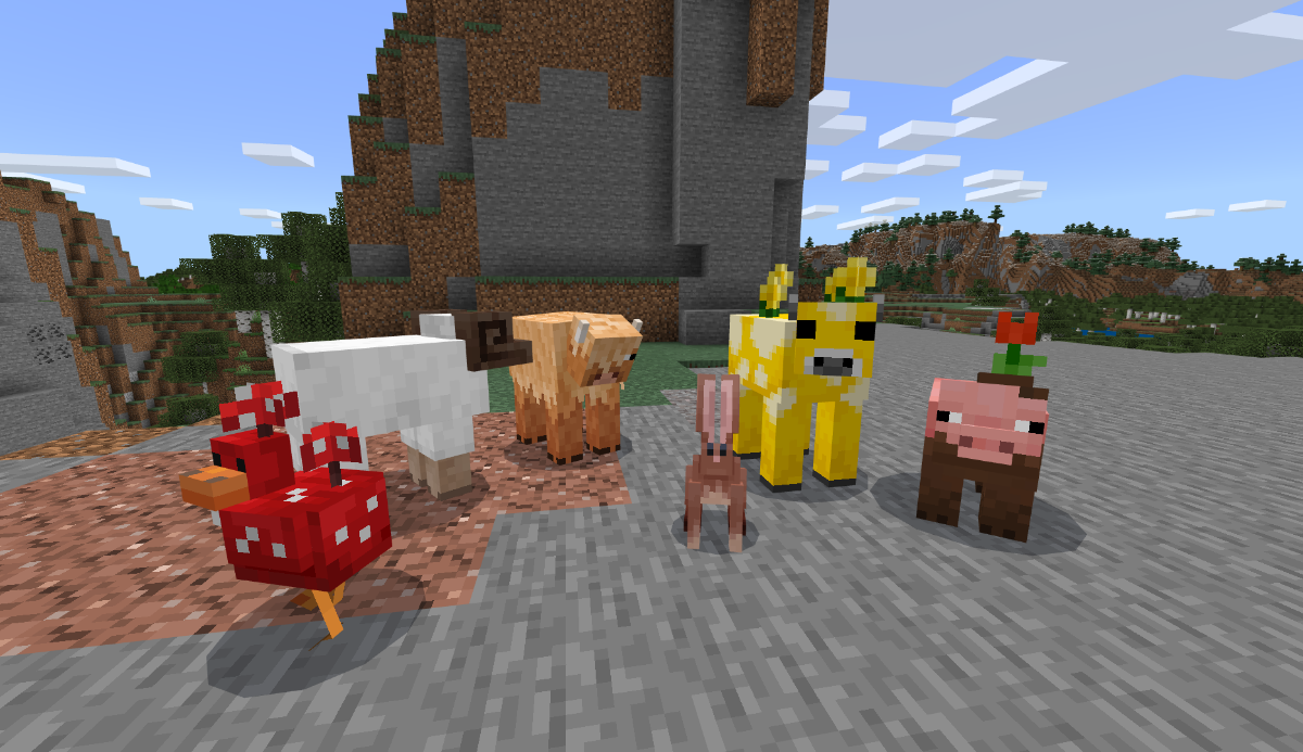 These Minecraft Earth mobs are awesome! I'd love to see them in JAVA and  Bedrock. : r/Minecraft