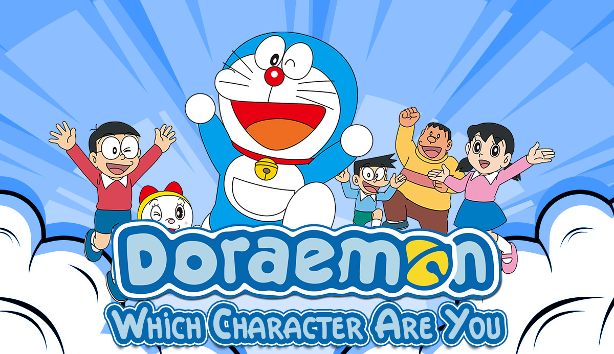 Quiz: Which Doraemon Character Are You? 1 of 6 Matching