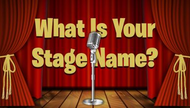 Stage Name Generator