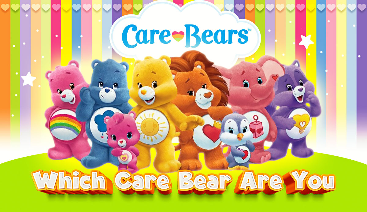 Quiz Which Care Bear Are You? 1 of 39 Matching