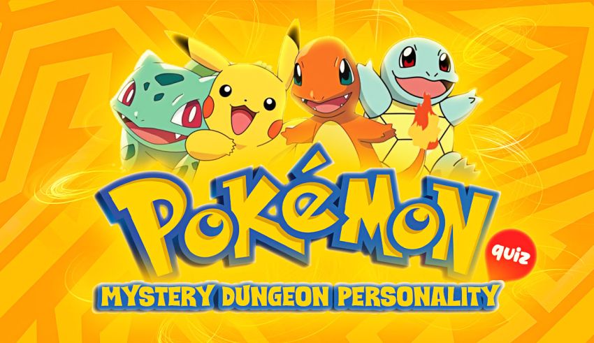 Pokemon Mystery Dungeon Personality Quiz
