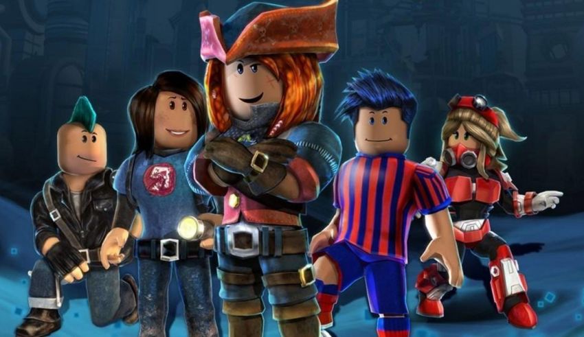 A group of cartoon characters standing next to each other.