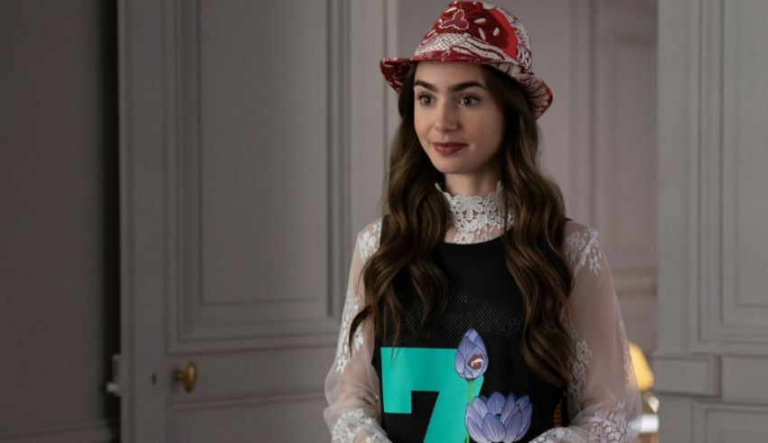 A young woman wearing a hat and a dress.