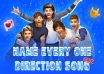 Name Every One Direction Song