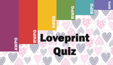 Loveprint Quiz