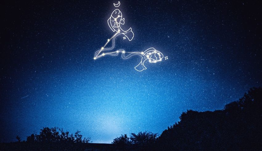 A drawing of a bird flying in the sky.