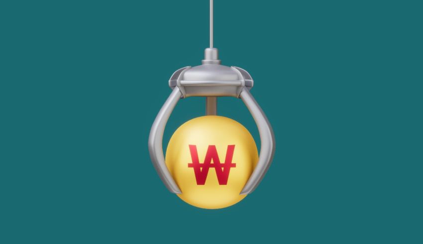 A light bulb with the letter w hanging from it.