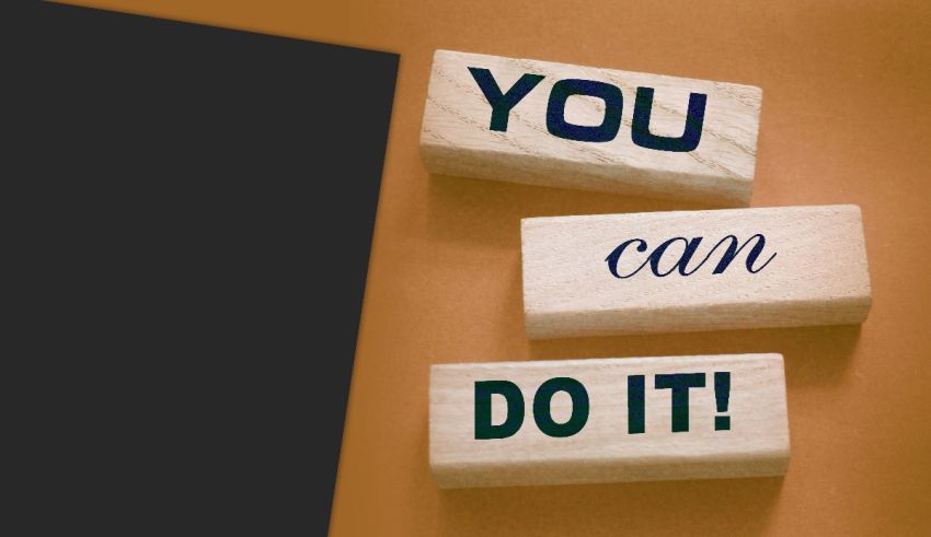 You can do it.