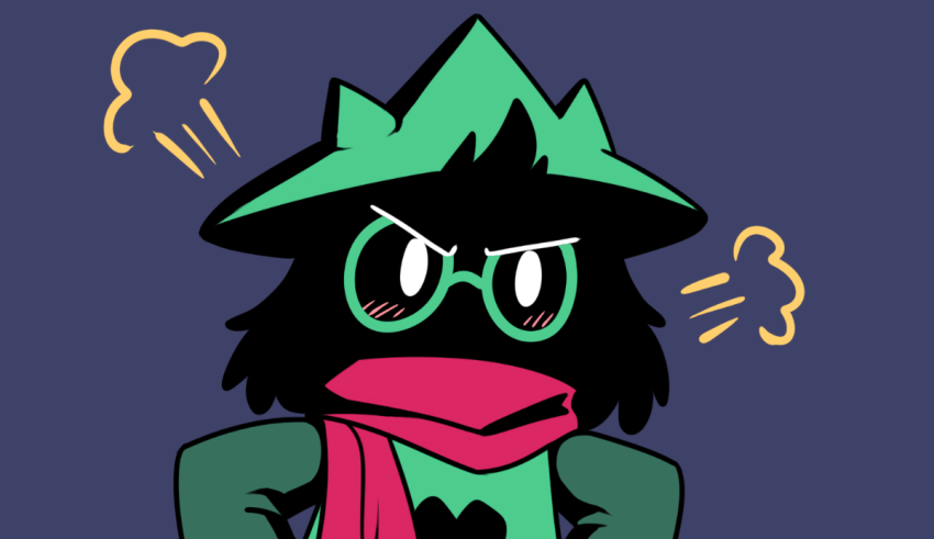 A cartoon character wearing a hat and glasses.