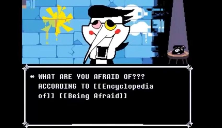 What are you afraid of?.