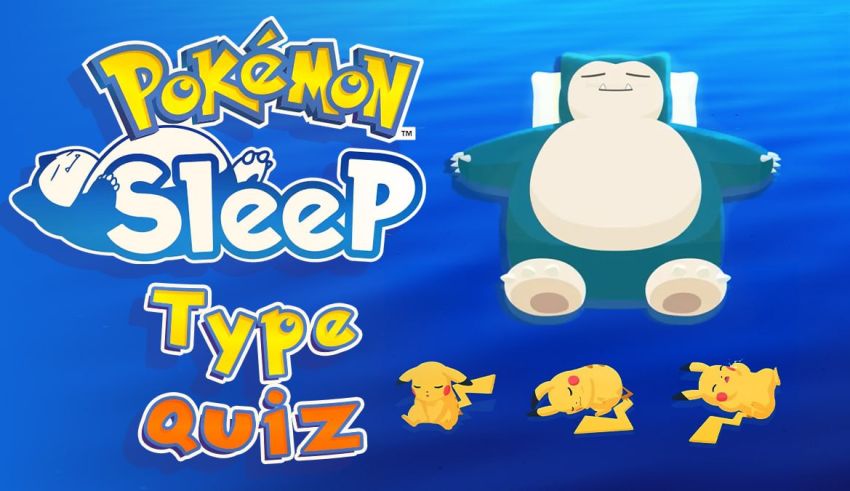 Pokemon Sleep Type Quiz