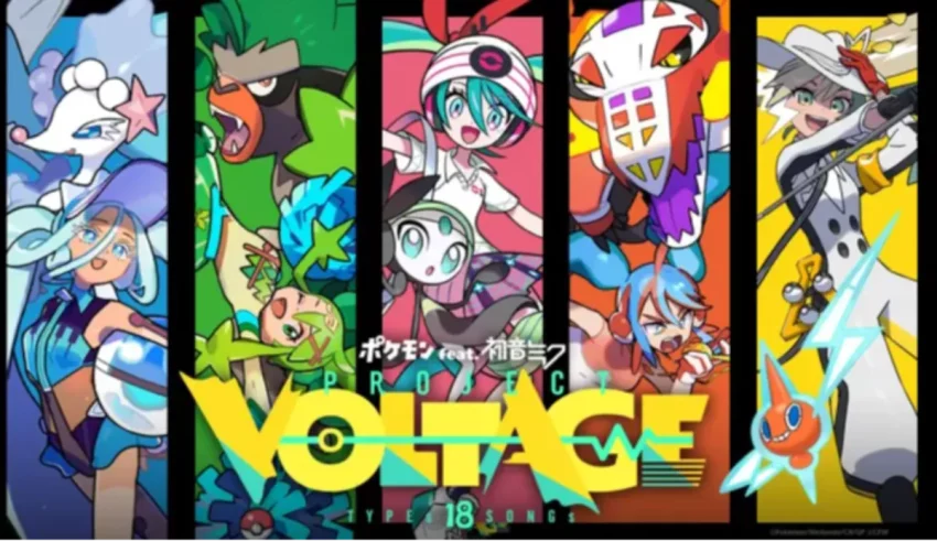 A group of characters with the title voltage.